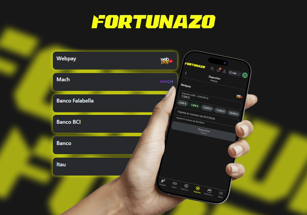 Opciones de pago disponibles en Fortunazo para Argentina